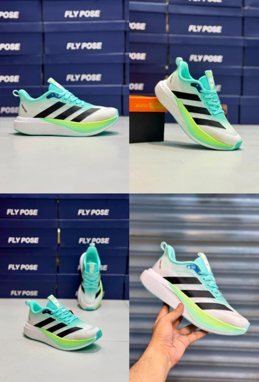 Sport Trainer — Mint & Navy product photo 1